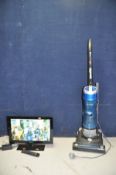 A POLAROID P19LEDDVD 19in TV with remote and a Hoover Blaze vacuum cleaner (both PAT pass and