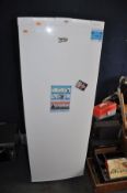 A BEKO FXF465W LARDER FREEZER width 55cm, depth 60cm and height 144cm (PAT pass and working at -22