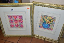 NATALIE COLLETT (CONTEMPORARY) THREE SIGNED LIMITED EDITION PRINTS, comprising 'Sweethearts' nine