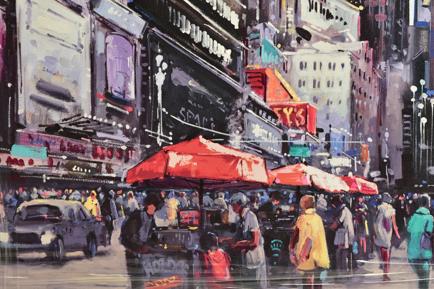 HENDERSON CISZ (BRAZIL 1960) 'NEW YORK CENTRAL' a signed limited box canvas print depicting an - Image 3 of 5