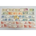 A QUANTITY OF WORLD BANKNOTES, to include amounts of 100 drachma 1978 Athena, 50 drachma Poseidon