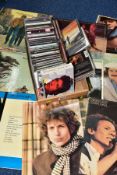 FIFTEEN LPs AND 37 CDs OF FOLK MUSIC including Bob Dylan, Nick Drake, Joan Baez, etc (full list