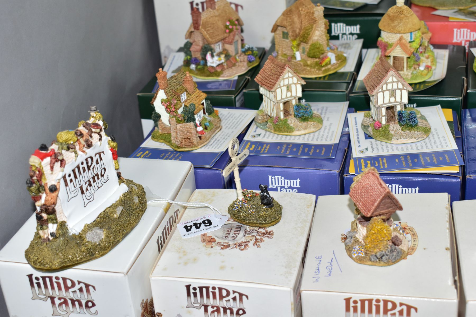 TWENTY EIGHT BOXED LILLIPUT LANE SCULPTURES, with deeds except where mentioned, comprising twenty - Image 4 of 8
