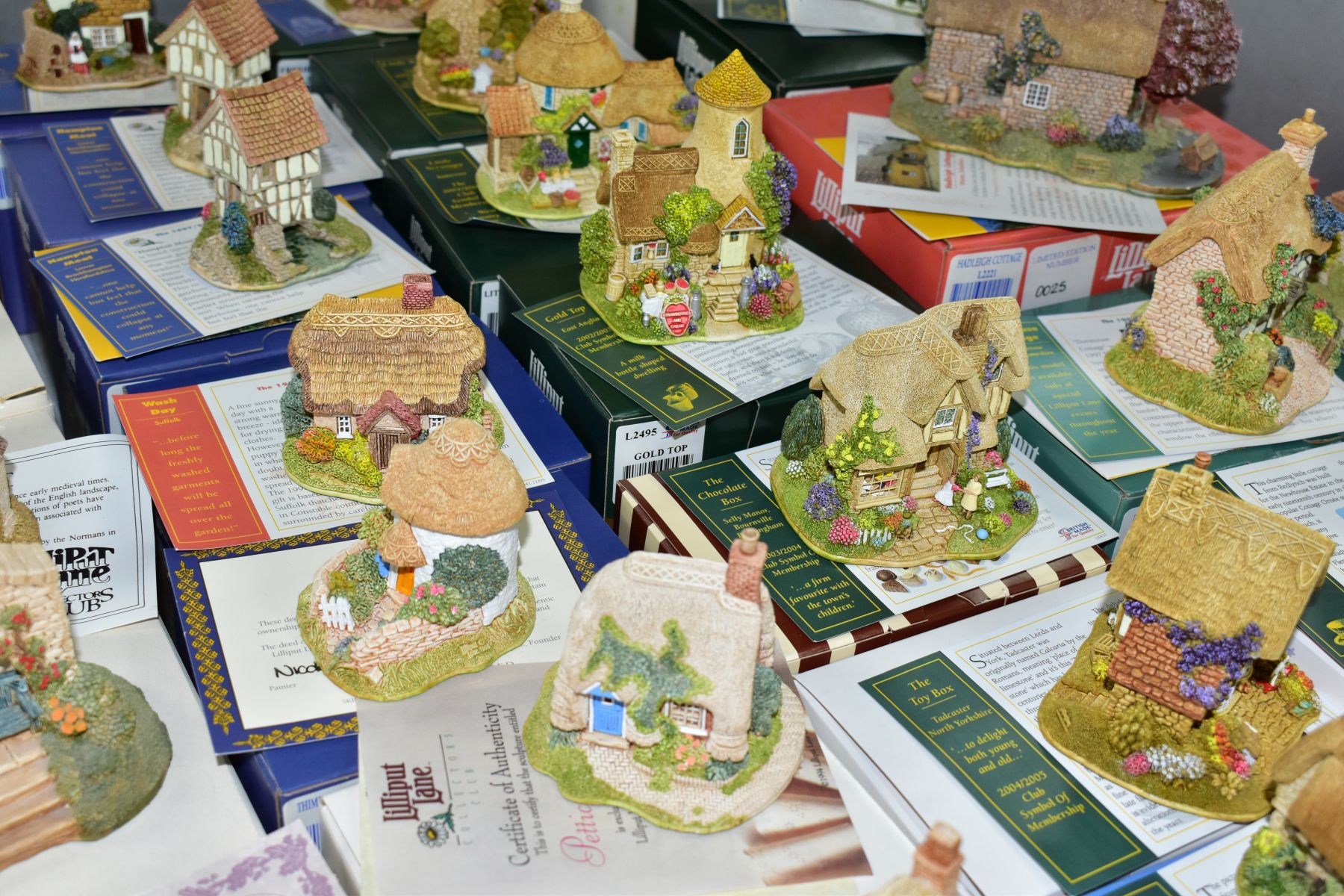 TWENTY EIGHT BOXED LILLIPUT LANE SCULPTURES, with deeds except where mentioned, comprising twenty - Image 8 of 8