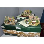 THREE BOXED LIMITED EDITION LILLIPUT LANE SCULPTURES, all with certificates, comprising Appleby Fair
