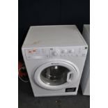 A HOTPOINT AQUARIUS WMAQL741 WASHING MACHINE width 60cm, depth 54cm and height 85cm (PAT pass ,