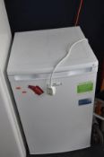 A NEW WORLD UNDER COUNTER FRIDGE with ice box width 50cm, depth 55cm and height 84cm (PAT pass and