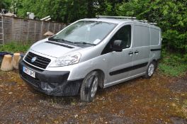 A 2007 FIAT SCUDO 120 SHORT WHEEL BASE PANEL VAN with 1997cc Deisel engine, 6 speed manual