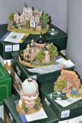 FOUR BOXED LILLIPUT LANE SCULPTURES CELEBRATING THE MILLENNIUM, all with deeds, comprising The Old