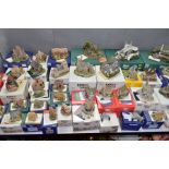 FORTY ONE BOXED LILLIPUT LANE SCULTPURES FROM THE NORTHERN AND MIDLANDS COLLECTIONS, most with