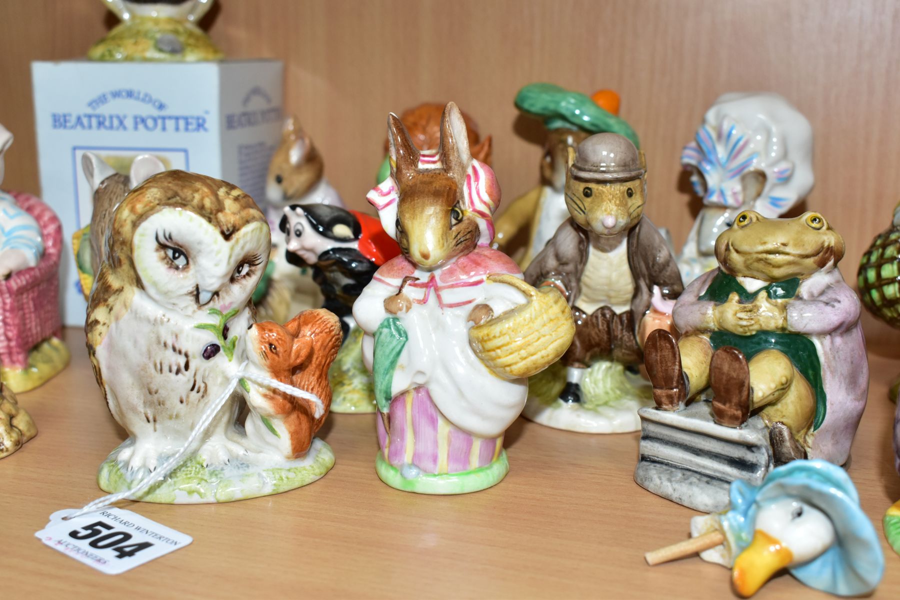 THIRTEEN BESWICK BEATRIX POTTER CHARACTER FIGURES AND BY ROYAL ALBERT, the Beswick comprising ' - Image 5 of 10