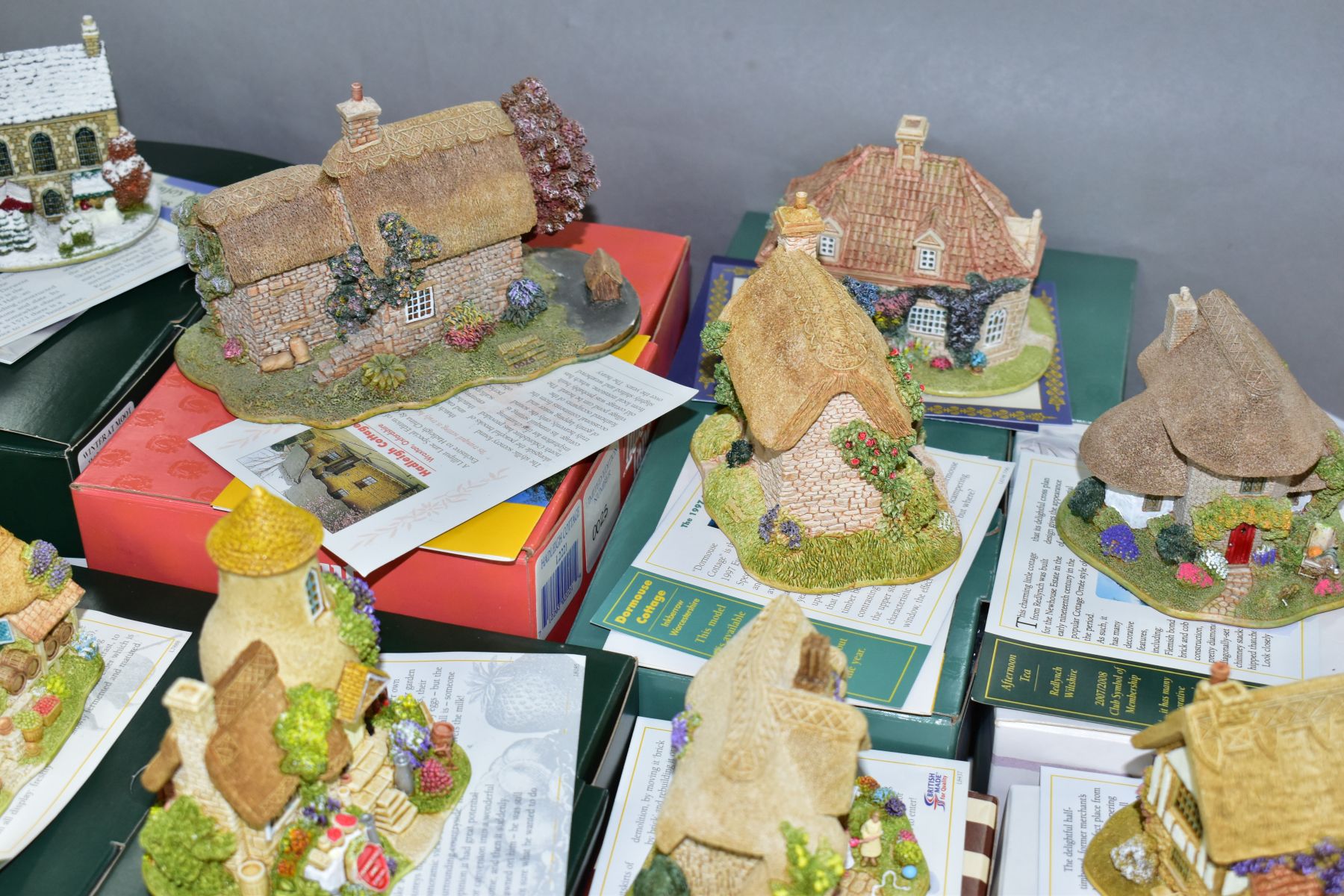 TWENTY EIGHT BOXED LILLIPUT LANE SCULPTURES, with deeds except where mentioned, comprising twenty - Image 7 of 8