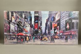 HENDERSON CISZ (BRAZIL 1960) 'NEW YORK CENTRAL' a signed limited box canvas print depicting an