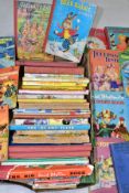 A BOX OF VINTAGE CHILDRENS BOOKS, including The Monster Rupert Book, Rupert Adventure Book, Rupert