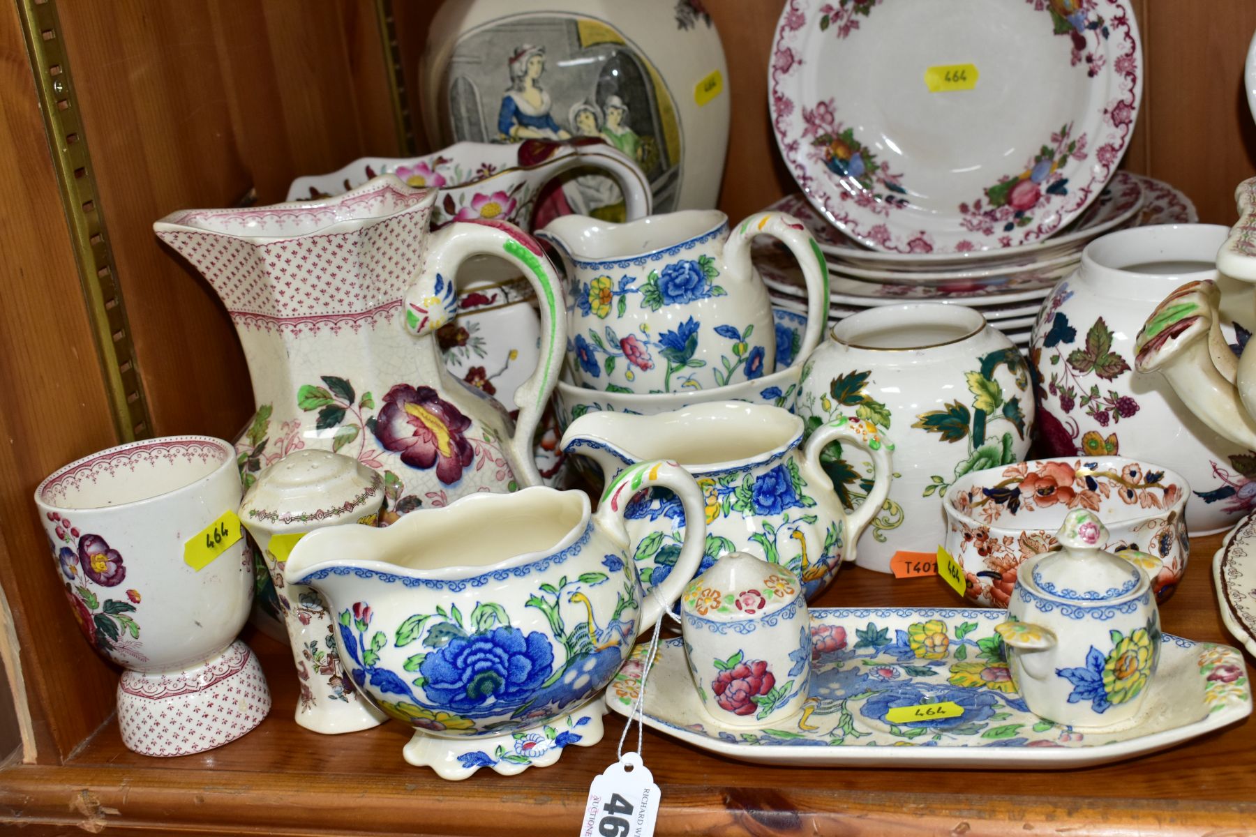 A QUANTITY OF MASONS IRONSTONE TABLEWARES AND A SMALL QUANTITY OF GIFTWARES IN A VARIETY OF - Image 3 of 5