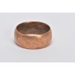 NAPOLEON III PRESENTATION RING, in bronze, this example has the date 1854 on the inside of the