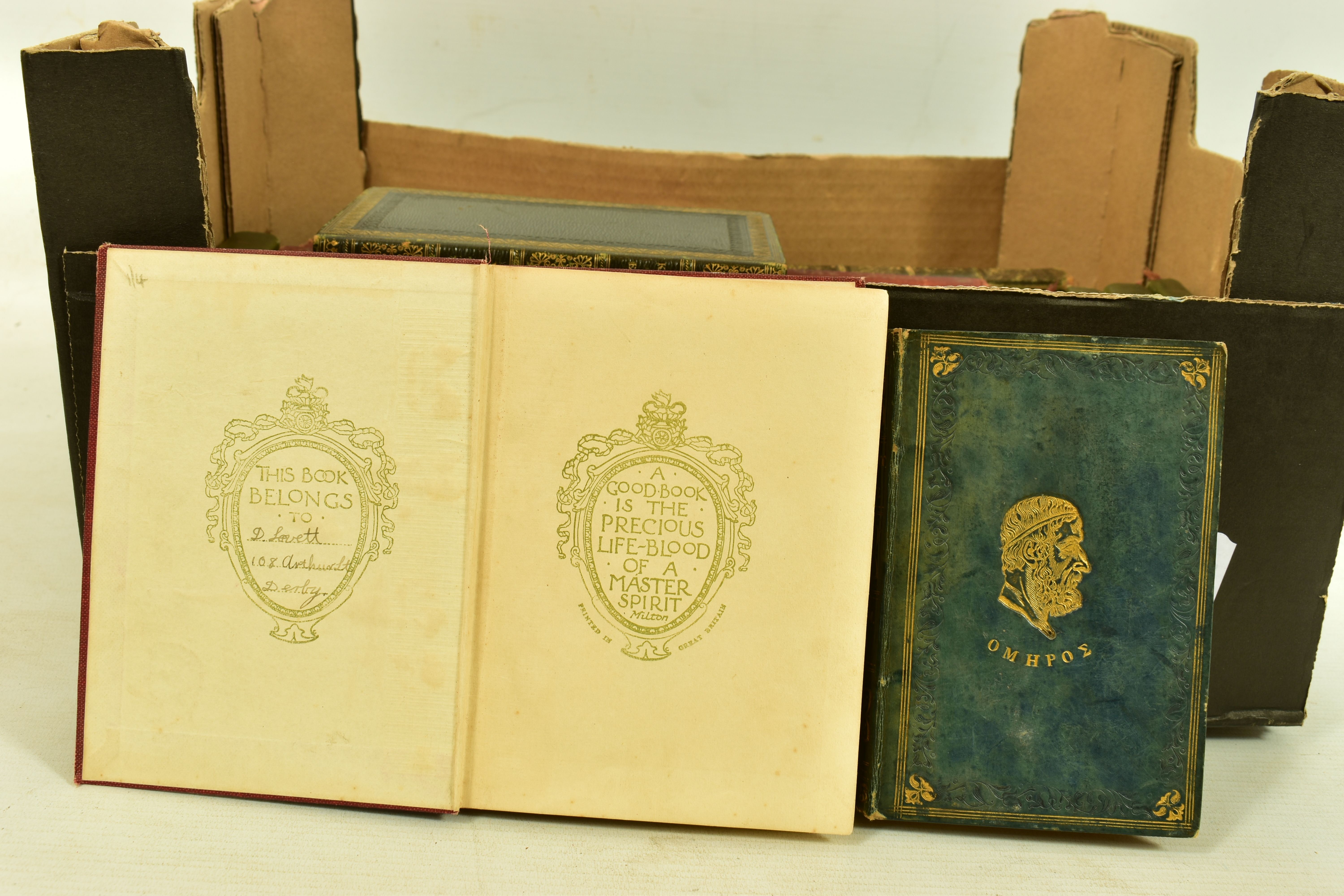 ANTIQUARIAN BOOKS, comprising twenty-two volumes of The Temple Bible, published by J.M. Dent 1902, - Image 2 of 6