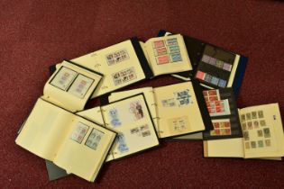 WORLDWIDE COLLECTION IN NINE ALBUMS, some emphasis on European mint issues with blocks and mini