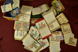 LARGE COLLECTION OF STAMPS in six boxes (three small) inc worldwide mint and used collection in