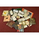 COLLECTION OF STAMPS in a box with GB FDCs and mint GB in packets and yearbooks providing good