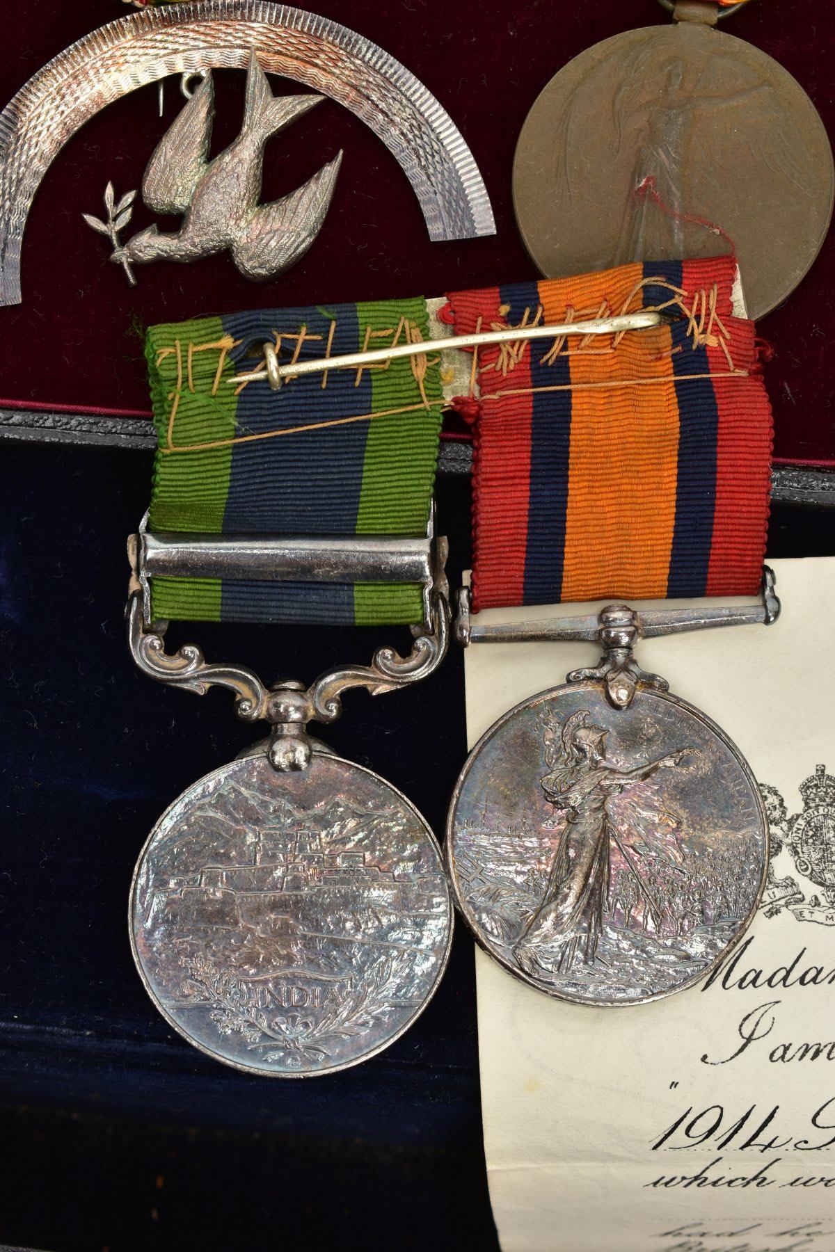 THE GREAT WAR DSO, MC, DOUBLE GALLANTRY GROUP OF SIX MEDALS TO CAPTAIN WILLIAM PAUL, 1st BTN WEST - Image 14 of 22