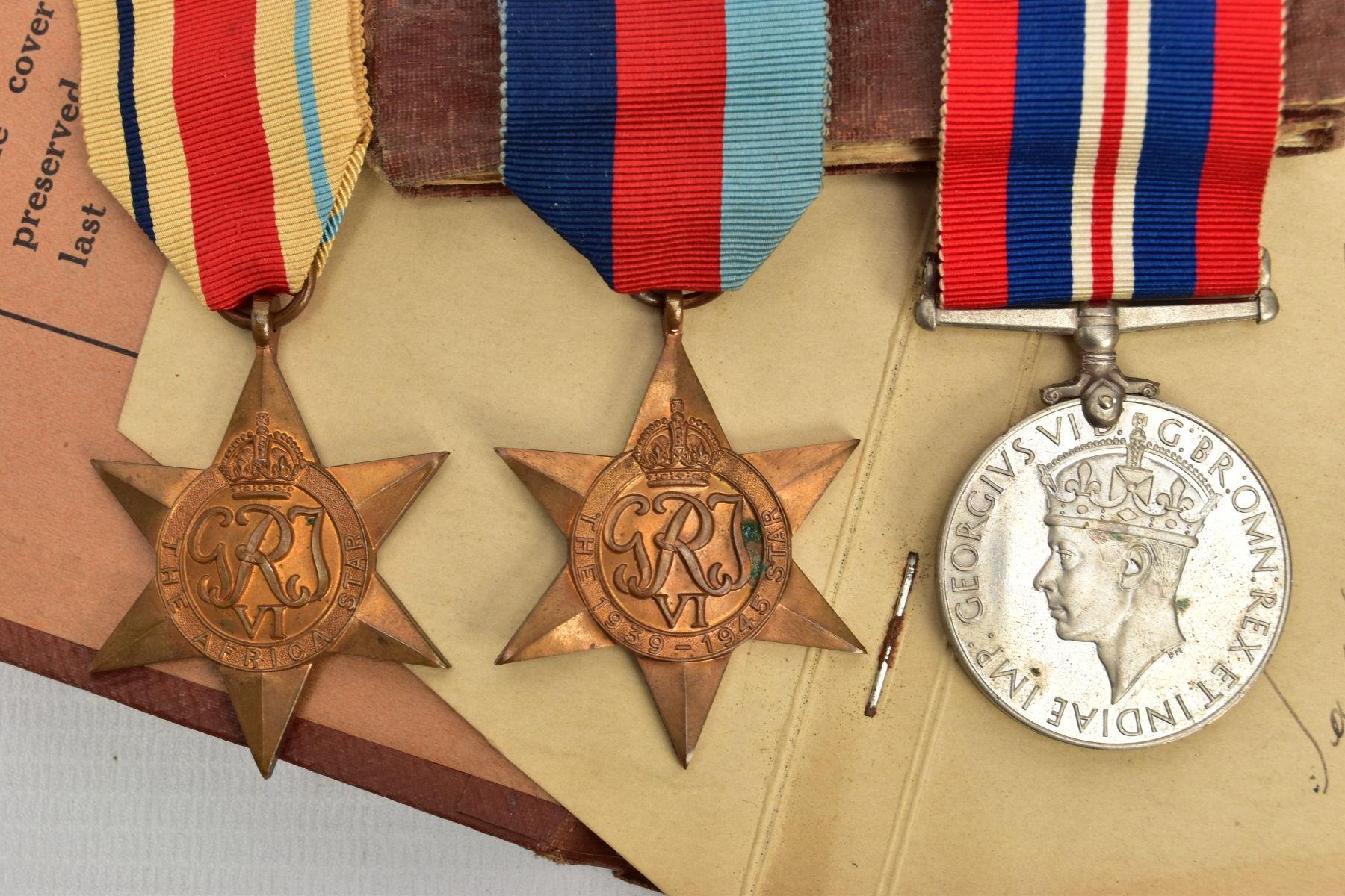 A WW2 TERRITORIAL EFFICIENCY GROUP OF FIVE MEDALS, attributed to CPL Norman Edward TRIPPASS R.E. - Image 3 of 7