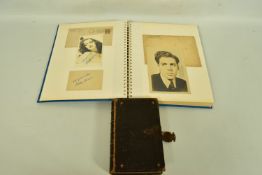 FILM STAR AUTOGRAPHS, a collection of genuine and facsimile signatures and photographs from some