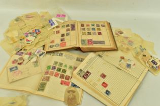 SELECTION OF STAMPS AS LOOSE COVERS, (1920s-30s commercial inc India), loose in packets and housed