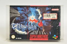 TERRANIGMA SNES GAME SEALED, very rare SNES RPG, never officially released in North America; PAL