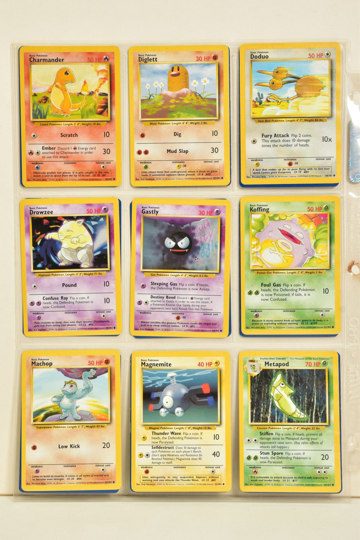 A COMPLETE POKEMON BASE SET, all 102 cards that make up Base Set are present including Machamp 8/102 - Image 6 of 16