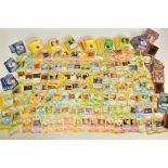 A LARGE QUANTITY OF AROUND 1000 POKEMON TCG AND YU-GI-OH CARDS, Pokemon cards range from Base Set,