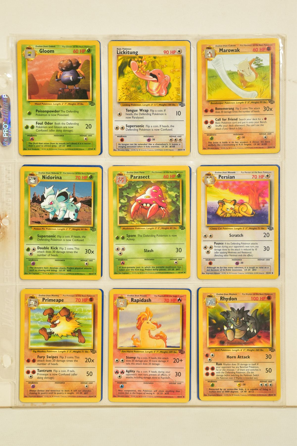 A COMPLETE POKEMON JUNGLE SET, all 64 cards that make up Jungle Set are present, card condition is - Image 5 of 8