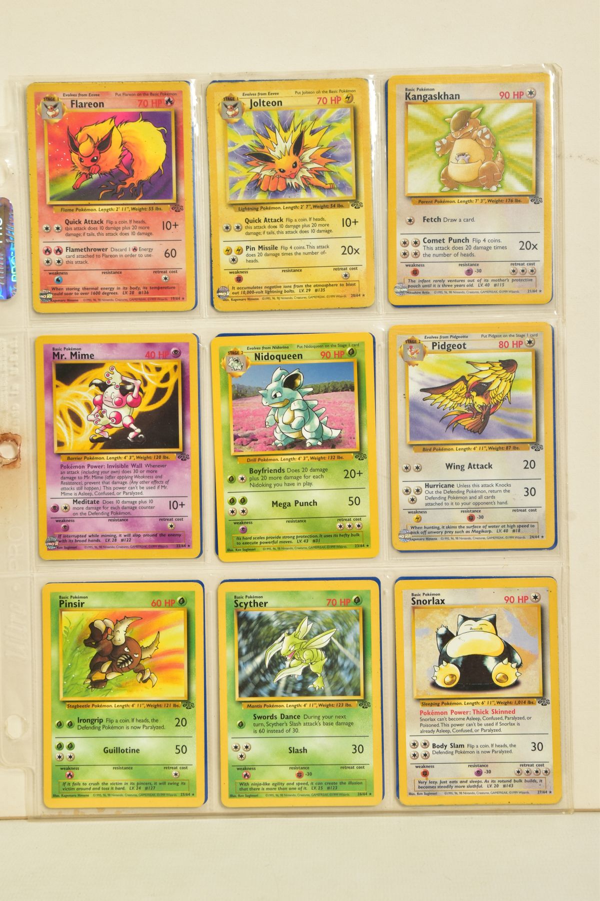 A COMPLETE POKEMON JUNGLE SET, all 64 cards that make up Jungle Set are present, card condition is - Image 3 of 8