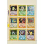 A COMPLETE POKEMON TEAM ROCKET SET, all cards that make up Team Rocket Set are present, including