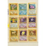 A COMPLETE POKEMON FOSSIL SET, all 62 cards that make up Fossil Set are present, card condition is