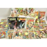 A BOX OF OVER 200 MARVEL COMICS, including copies from Daredevil, Avengers, Fantastic Four,