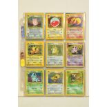 A COMPLETE POKEMON JUNGLE SET, all 64 cards that make up Jungle Set are present, card condition is