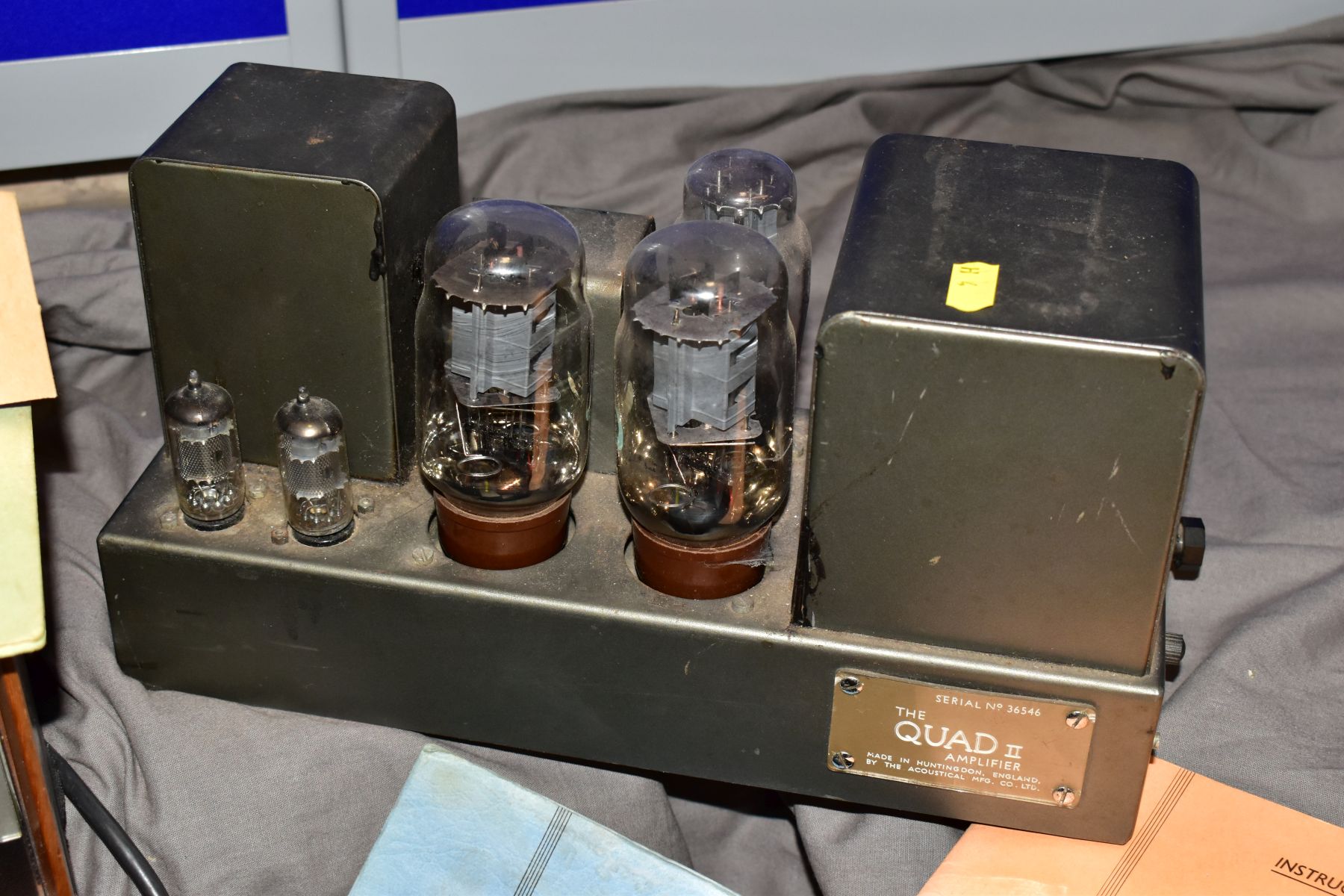 QUAD AND LEAK HI FI EQUIPMENT comprising of two The Quad ll Monoblock Valve amplifiers, a Quad 22 - Image 5 of 19