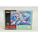 MEGAMAN X SNES GAME BOXED, critically acclaimed SNES game complete with its box and manual; box only