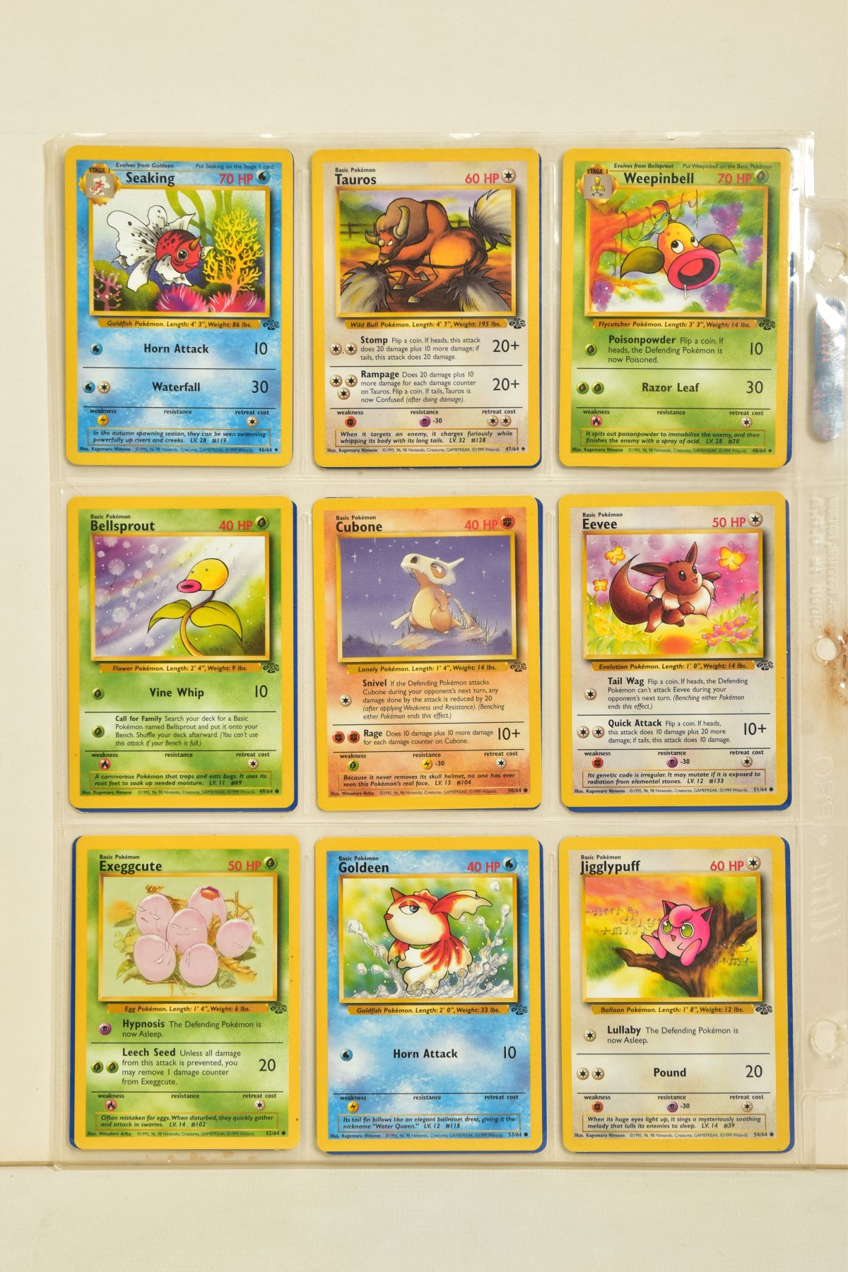 A COMPLETE POKEMON JUNGLE SET, all 64 cards that make up Jungle Set are present, card condition is - Image 6 of 8