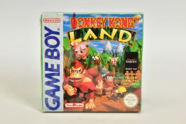 DONKEY KONG LAND GAMEBOY GAME SEALED, gameboy game based on Donkey Kong Country for the SNES sealed;