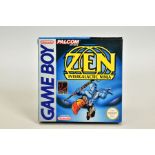 ZEN: INTERGALACTIC NINJA GAMEBOY GAME BOXED, Gameboy game based on the titular comic book