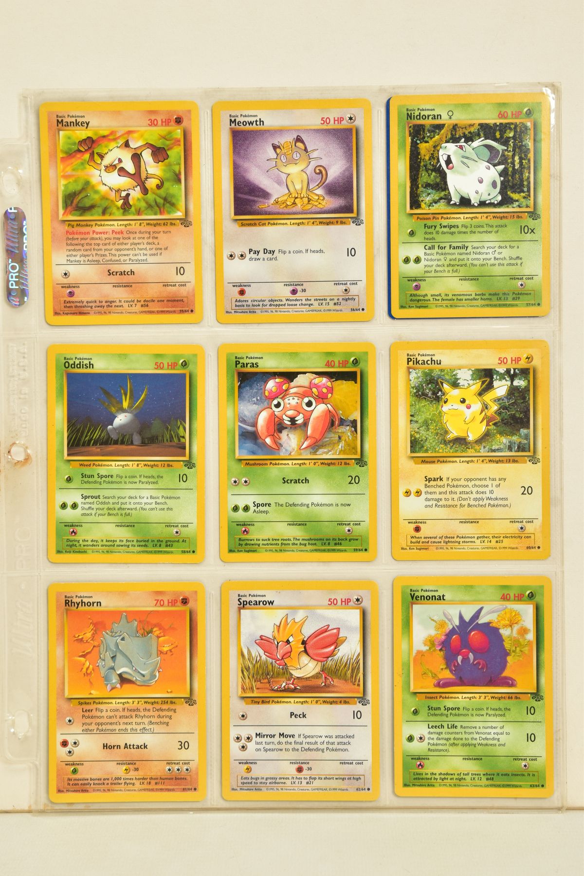 A COMPLETE POKEMON JUNGLE SET, all 64 cards that make up Jungle Set are present, card condition is - Image 7 of 8