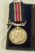 A GREAT WAR MILITARY MEDAL, in a small velvet lined box, named to 288104 Spr/L.Corp H. Stanley.