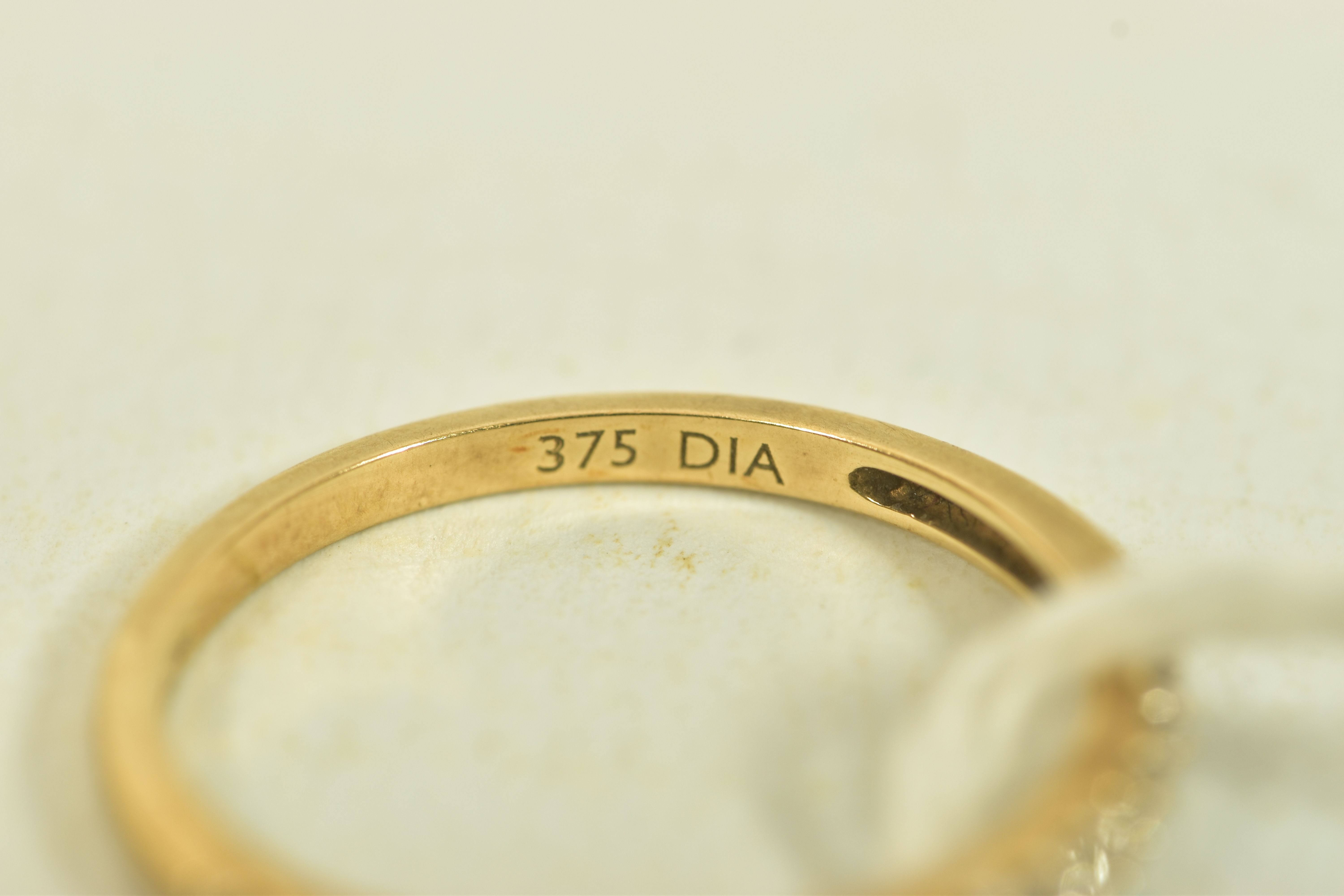 TWO GOLD DIAMOND RINGS, the first an 18ct gold brilliant cut diamond single stone ring, estimated - Image 6 of 8
