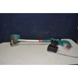 A BOSCH ACCUTRIM 18V STRIMMER with one battery and charger (PAT pass and working)