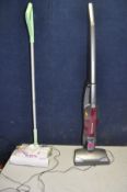 A SILVER CREST 12V CORDLESS VACUUM CLEANER with charging station and power supply and a G Tec