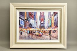 HENDERSON CISZ (BRAZIL 1960) 'HEART OF MANHATTAN', a signed limited edition print of an American