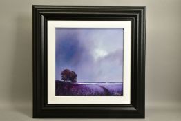 BARRY HILTON (BRITISH CONTEMPORARY) 'LAVENDER SKIES' a signed limited edition print of a