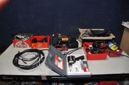 A YAESU FM TRANCEIVER with ENOS power Supply, a Weller Universal soldering iron (both PAT pass and